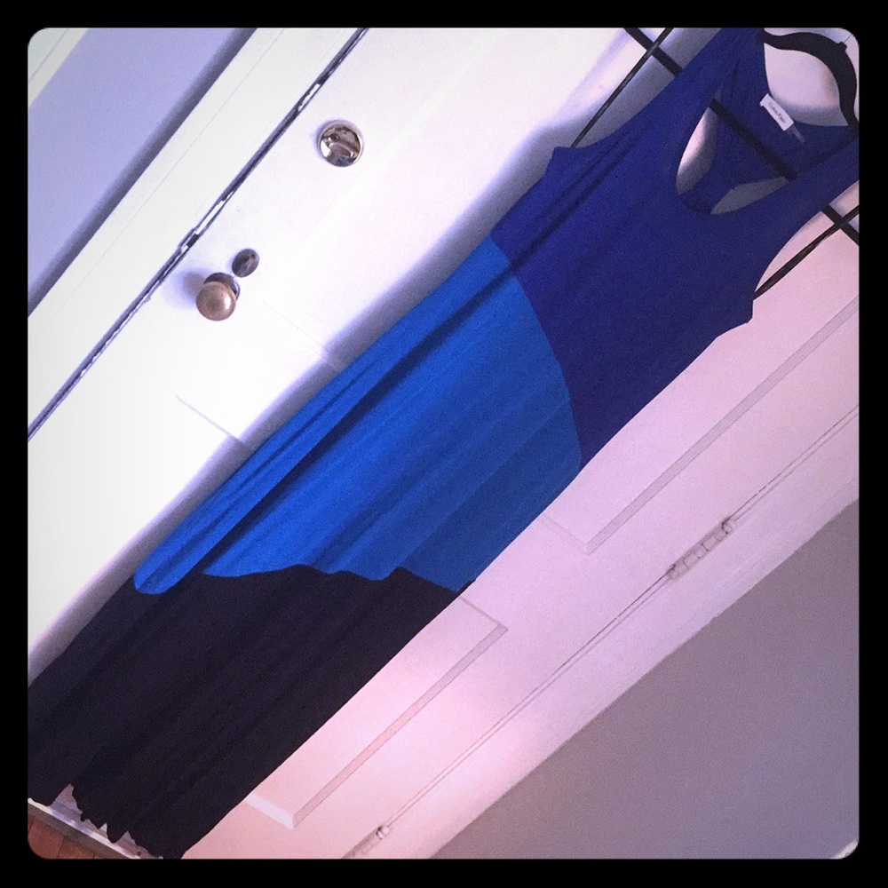 Calvin Klein T-back Maxi dress, size 8